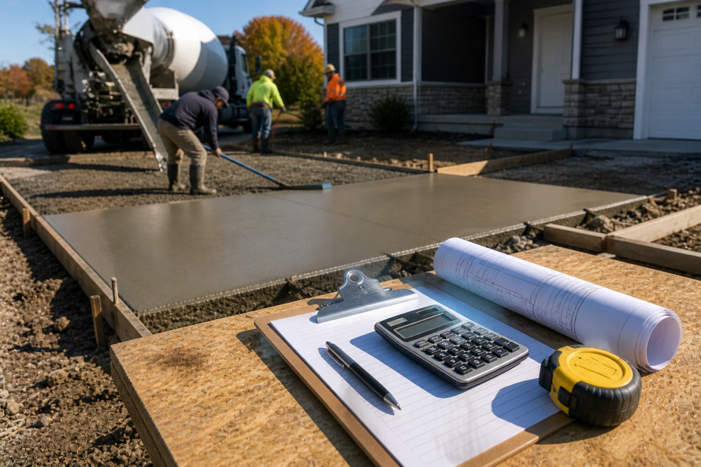 Average Concrete Driveway Costs