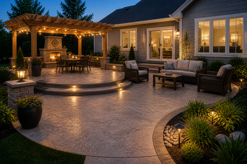 Custom Patio Design and Installation
