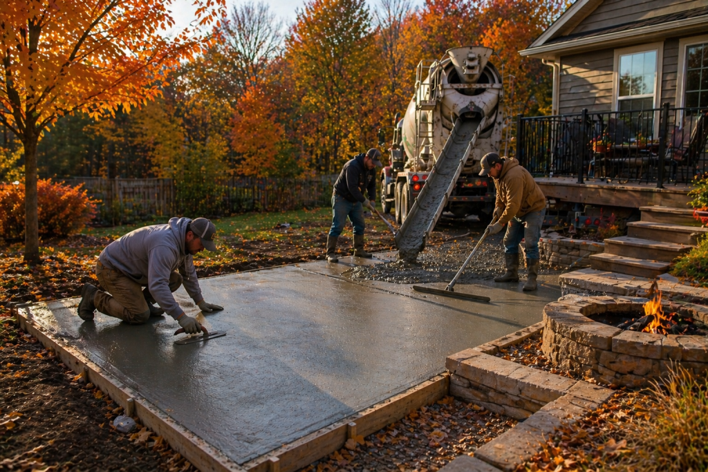 Fall the Sweet Spot for Concrete Quality
