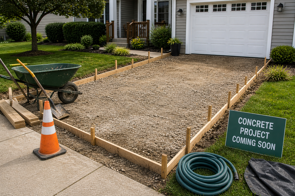 Getting Ready for your Concrete Project What Homeowners need to Know