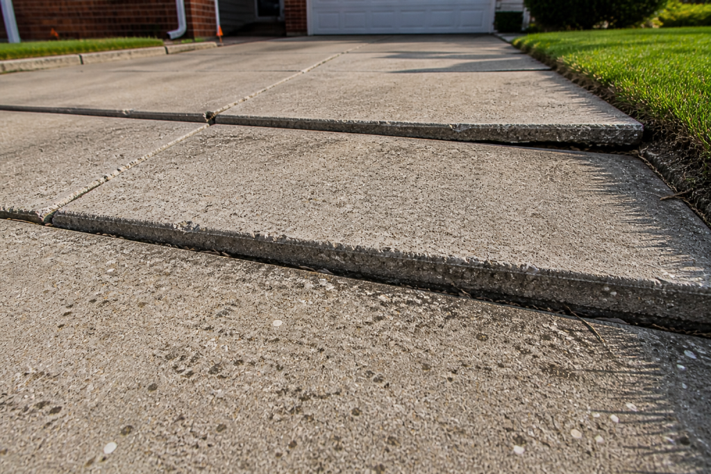 Significant Settling Heaving and Uneven Surfaces