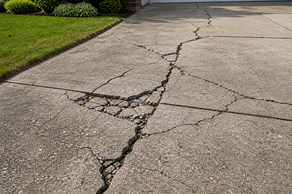 Widespread Cracking that Keeps Getting Worse